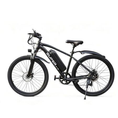 TOOFLY G73 250W Elcykel, 26", 48V 15Ah Aftageligt Batteri, Sort