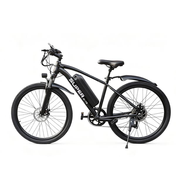 TOOFLY G73 250W Elcykel, 26", 48V 15Ah Aftageligt Batteri, Sort TOOFLY G73 250W Elcykel, 26", 48V 15Ah Aftageligt Batteri, Sort