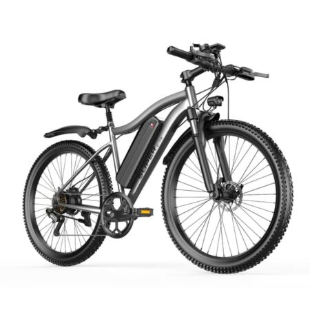 TOOFLY G73 Electric Bike 250W, 48V 13Ah Removable Battery, 26" for City, Gray