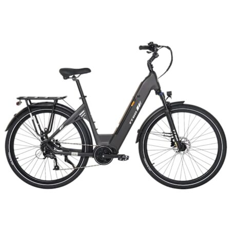 TTGO C7 SE 28" Mid-Drive Elcykel 250W, 9-Gear, Urban, Grå