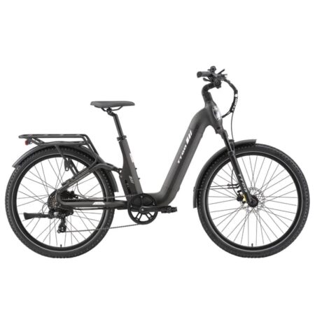 TTGO E-SUVO Elcykel, 48V 15Ah Momentføler, 27.5" Urban & Trail, Sort