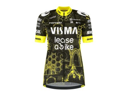 Team Visma Lease a Bike TDF 2026 Replica cykeltrøje korte ærmer barn/junior