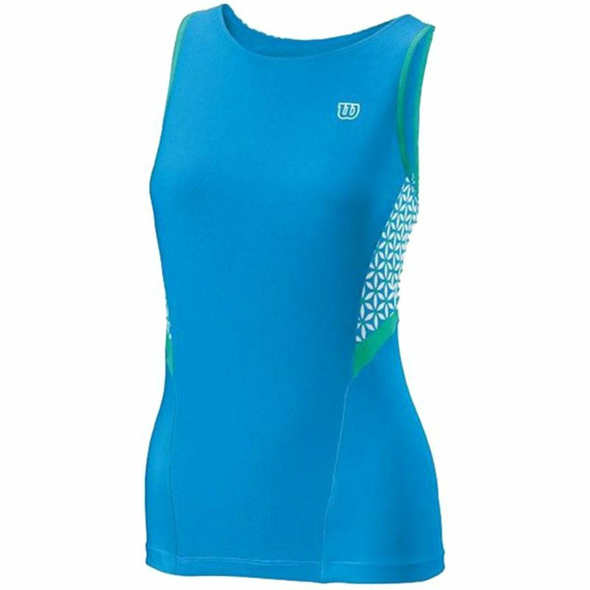 Tennis tanktop dame Wilson Glamour - vendbar, grøn (OUTLET C) Tennis tanktop dame Wilson Glamour - vendbar, grøn (OUTLET C)