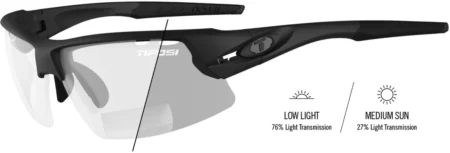 Tifosi Crit Cykelbriller – Blackout Reader – Light Night Fototec + 1.5