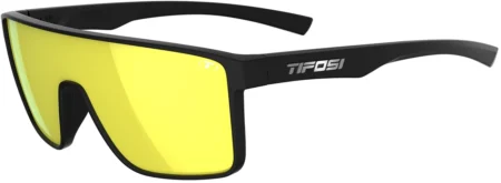 Tifosi Sanctum Cykelbriller – Matte Black – Smoke Yellow Mirror