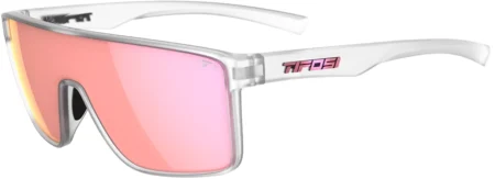 Tifosi Sanctum Cykelbriller – Satin Clear – Pink Mirror
