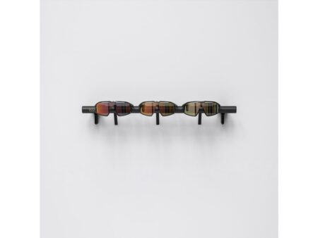 Tons Bar D - Knagerække Til 3 Par Cykelbriller - Smoked Oak