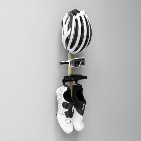 Tons Rack B til sko, cykelbriller og hjelm plus bakke matsort