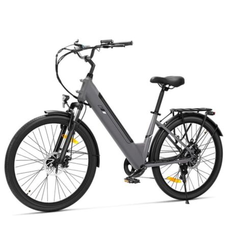 Touroll J2 ST Low-Step e-cykel 100km rækkevidde 561,6Wh Aftageligt batteri Shimano 7-trins
