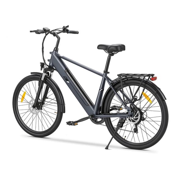 Touroll J2 elcykel: 100 km rækkevidde, 250 W motor, 561,6 Wh udskifteligt batteri, Shimano 7-trins gear, dobbelte skivebremser og elbremser Touroll J2 elcykel: 100 km rækkevidde, 250 W motor, 561,6 Wh udskifteligt batteri, Shimano 7-trins gear, dobbelte skivebremser og elbremser