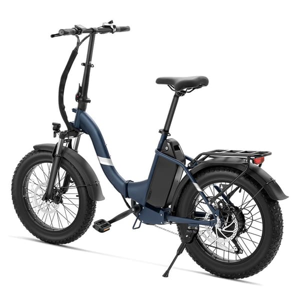 Touroll S2 Pro sammenklappelig elcykel med brede dæk: 750 W, 150 km, 720 Wh batteri, 20"x4" dæk, Shimano 7-trins Touroll S2 Pro sammenklappelig elcykel med brede dæk: 750 W, 150 km, 720 Wh batteri, 20"x4" dæk, Shimano 7-trins