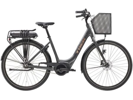 Trek District+ 1 400 Lithium Grey - Elcykel - 2023, Small