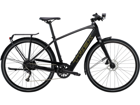 Trek FX+ 2 Black - Elcykel - 2023, Large