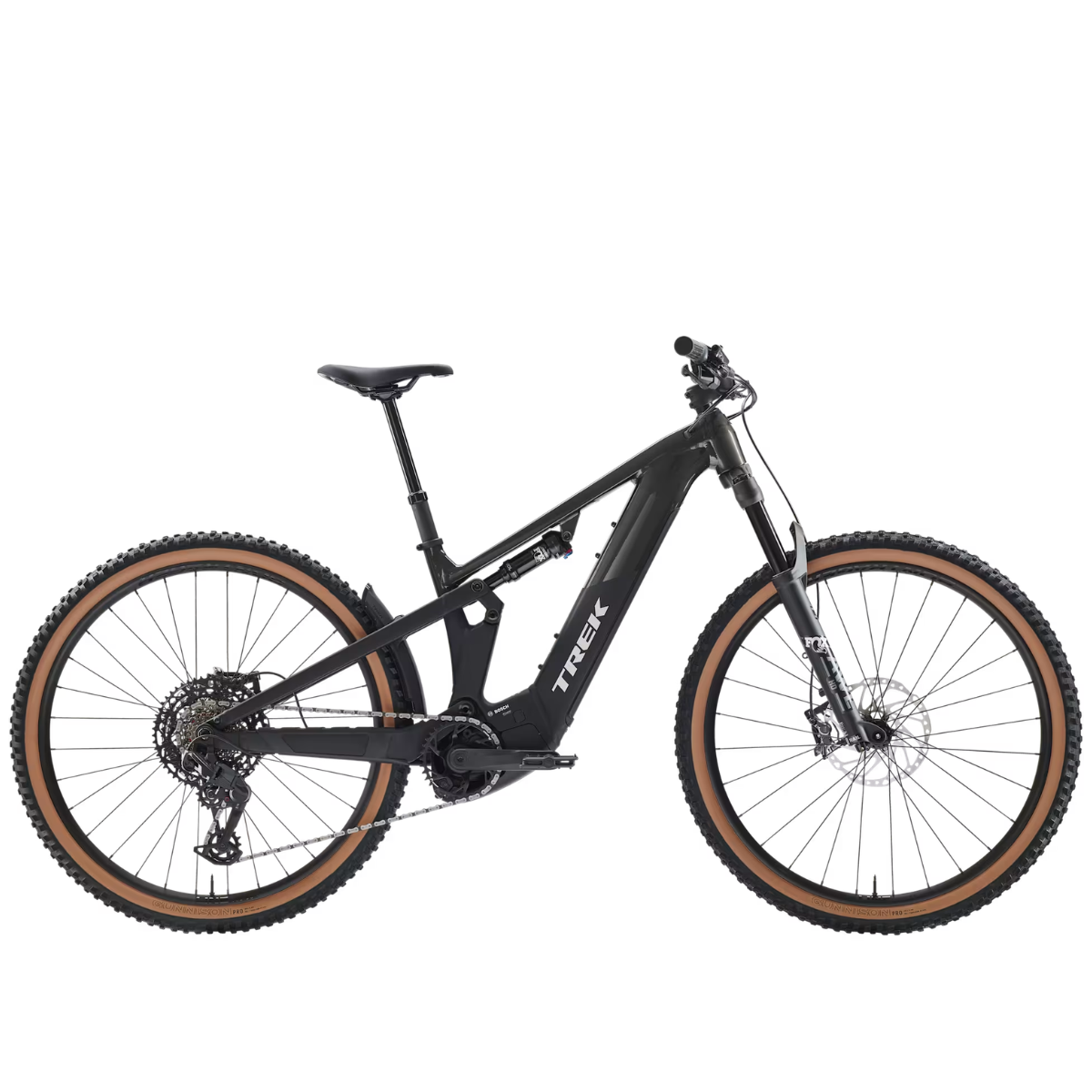 Trek Powerfly+ FS 6 Gen 4 - Lithium / Trek Black - S (27.5" hjul) - Cykel Trek Powerfly+ FS 6 Gen 4 - Lithium / Trek Black - S (27.5" hjul) - Cykel