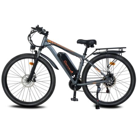 Trekking Elcykel CHEEVALRY C29, 48V 750W Motor, 21-Speed, Grå