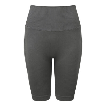 TriDri Kvinder/damer Ribbed sømløse 3D cykelshorts