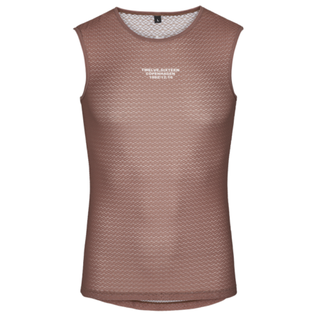 Twelve Sixteen Cykelundertrøje Tanktop Brun - Small