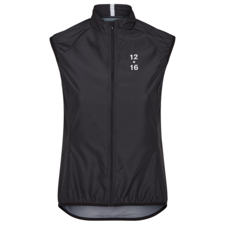 Twelve Sixteen Cykelvest Unik Microfibre Sort kvinder Fit - XL