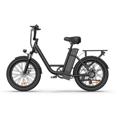 URLIFE E20 20-tommer voksen elektrisk cykel med tykke dæk - 250W motor, 80 km rækkevidde