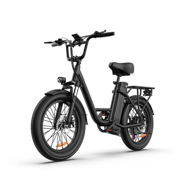 URLIFE E20 elcykel 250W, 48V 13Ah batteri, 50-70KM rækkevidde, 25KM/H, 20*3.0 tommer dæk, højkulstofstål elcykel - black URLIFE E20 elcykel 250W, 48V 13Ah batteri, 50-70KM rækkevidde, 25KM/H, 20*3.0 tommer dæk, højkulstofstål elcykel - black