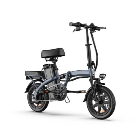 URLIFE F1L Alsidig foldbar bycykel 250W motor 48V 7,5AH batteri 14" hjul Nem at transportere elcykel til voksne Daglige arbejdsture Shoppingbesøg Afslappede ture