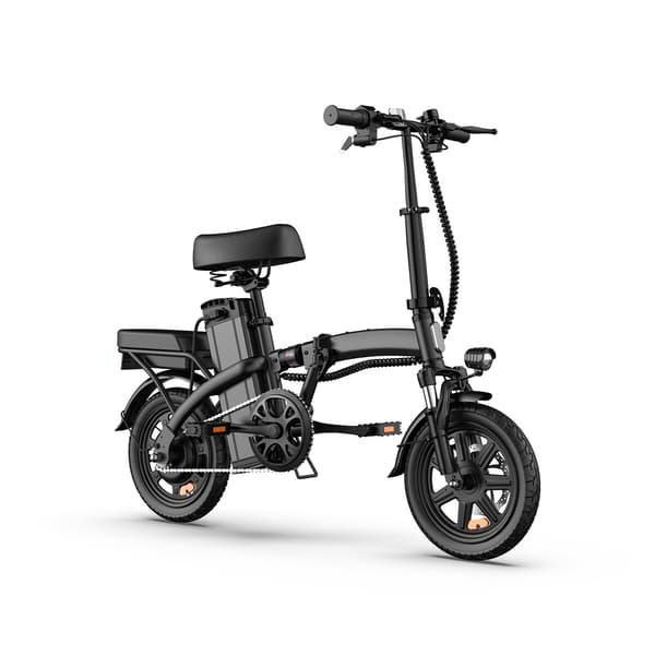 URLIFE F1L Elcykel 250W Motor, 48V 7,5Ah Batteri, 50-60 km rækkevidde, 25 km/t, 14 tommer dæk, foldbar elektrisk cykel - sort URLIFE F1L Elcykel 250W Motor, 48V 7,5Ah Batteri, 50-60 km rækkevidde, 25 km/t, 14 tommer dæk, foldbar elektrisk cykel - sort