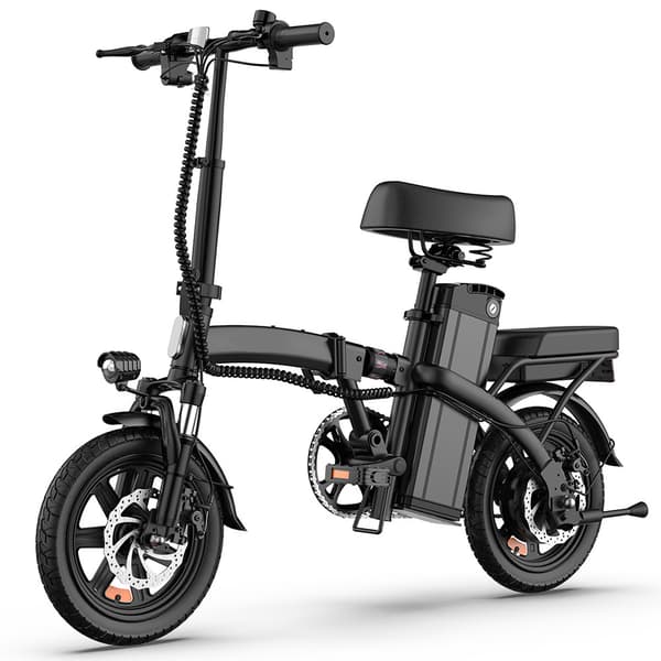 URLIFE F1L Elcykel, 350W motor, maks. 25 km/t, 7,8AH batteri, foldbar, 14'' dæk, skivebremser, sort. URLIFE F1L Elcykel, 350W motor, maks. 25 km/t, 7,8AH batteri, foldbar, 14'' dæk, skivebremser, sort.