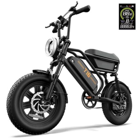 URLIFE T16 Elcykel - 48V 13Ah, 250W Motor, 55 km Rækkevidde, Skivebremser