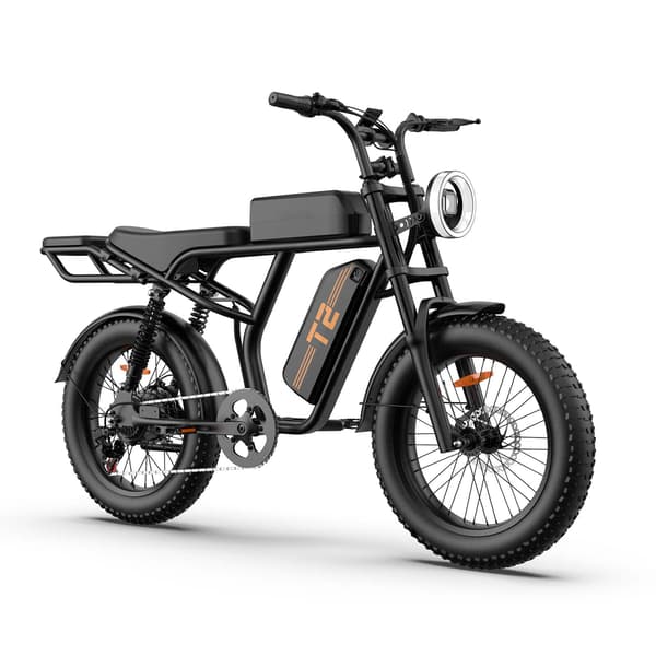 URLIFE T2 20-tommer voksen Fat Tire elcykel - 500W motor, 100 km rækkevidde, 48V 15,6Ah batteri, 7-speed Shimano gearskifter, 2026 URLIFE T2 20-tommer voksen Fat Tire elcykel - 500W motor, 100 km rækkevidde, 48V 15,6Ah batteri, 7-speed Shimano gearskifter, 2026