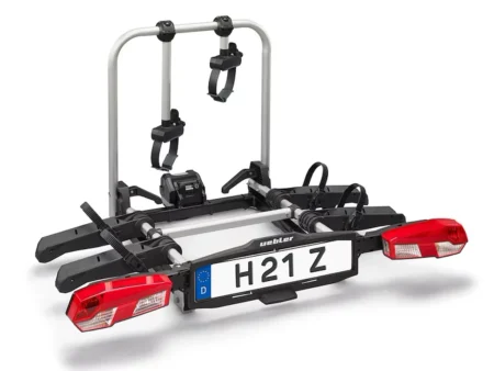 Uebler H21 Z cykelholder til 2 cykler med 90° fold-down function