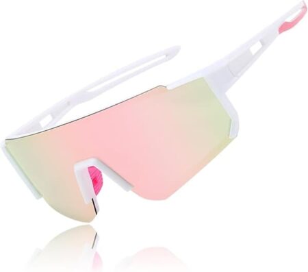 Unisex sports solbriller, polariserede solbriller, cykelbriller, løbebriller, til mountainbiking, landevejscykling, skiløb og løb