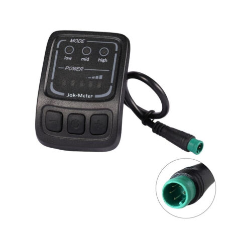 VIVI Electric Bike 48V JM12E LED Display Meters - 48V / Meter A