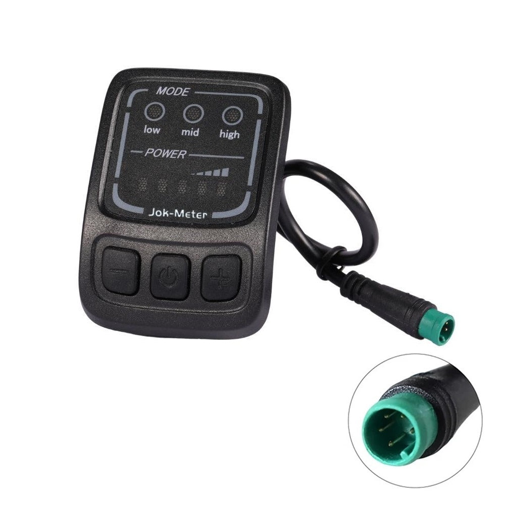 VIVI Electric Bike 48V JM12E LED Display Meters - 48V / Meter A VIVI Electric Bike 48V JM12E LED Display Meters - 48V / Meter A
