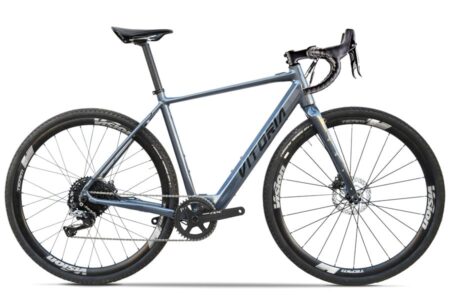 Vitoria e-Nyx Hybrid Apex Elcykel Gravel - Grå