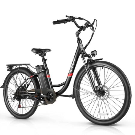 Vivi C26UL Electric Bike - Black / 500W 48V