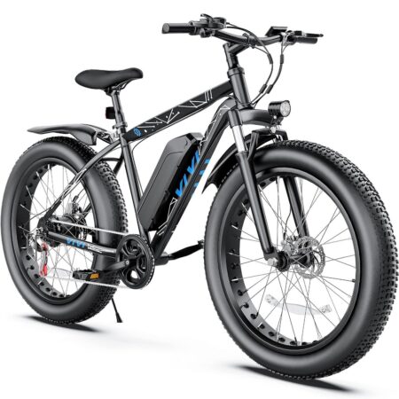 Vivi F26FUL Electric Bike - Black / 500W 48V