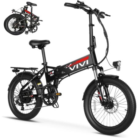 Vivi FM20UL Electric Bike - Black / 500W 48V
