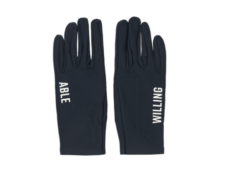 Willing Able cykelhandsker lange fingre sort