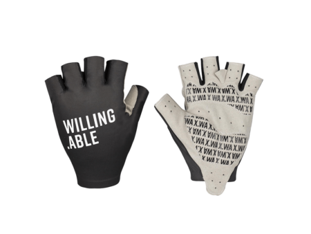 Willing Able cykelhandsker sort/grå