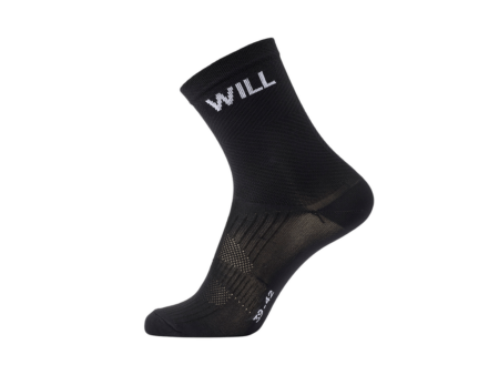 Willing Able cykelstrømper sort