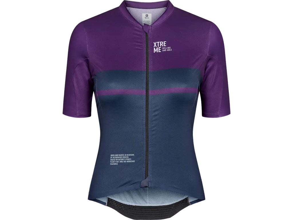 Willing Able grape royale cykeltrøje korte ærmer dame Willing Able grape royale cykeltrøje korte ærmer dame