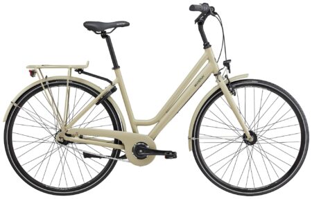 Winther 1 Klassisk damecykel 7g Shimano fodbremse mat sand-50 cm