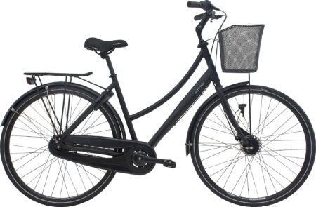 Winther 2 klassisk damecykel 7g Shimano Mat sort-54 cm