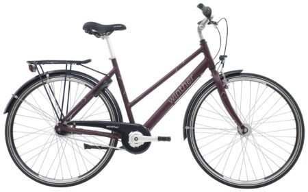 Winther Sprite Alu dame citybike i mørkerød-52 cm