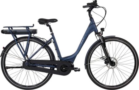 Winther Superbe 2 LTD Dame 7g fodbremse mat mørkeblå - 396 WH batteri-54 cm