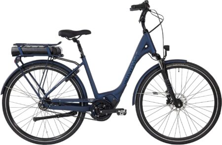 Winther Superbe 3 LTD Dame Elcykel Mørkeblå Remtræk-48 cm