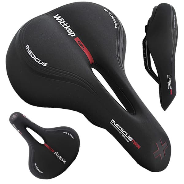 Wittkop Medicus Twin 2.0 Gel Trekking Cykelsadel Dame 190mm Wittkop Medicus Twin 2.0 Gel Trekking Cykelsadel Dame 190mm