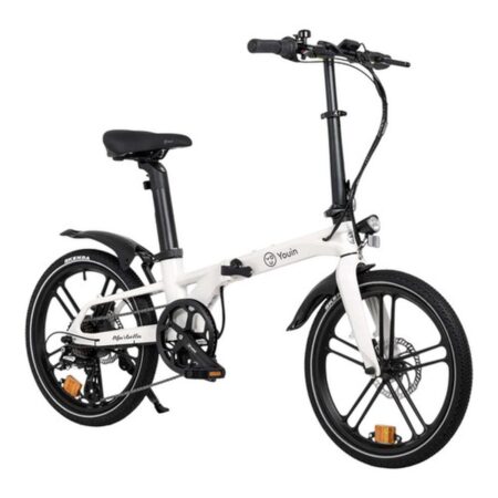 Youin BK1350C MARBELLA elcykel 250 W, 20" - flødefarvet, foldbar