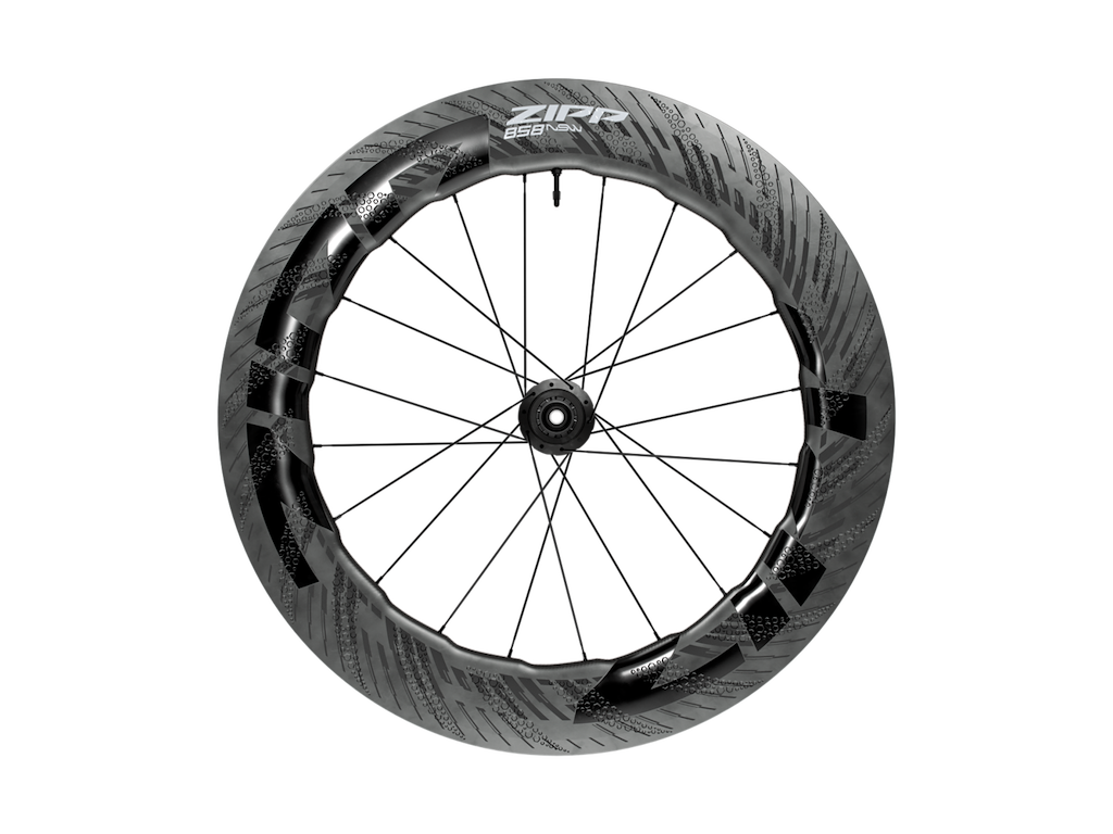 ZIPP 858 NSW 700c baghjul Shimano body 12x142mm E-Thru disc carbon ZIPP 858 NSW 700c baghjul Shimano body 12x142mm E-Thru disc carbon