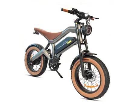 ZONVEER M20 Elcykel - 1500W Peak Motor, 48V 18.2Ah Batteri, 20×4.0" Fatbike Off-Road Cykel